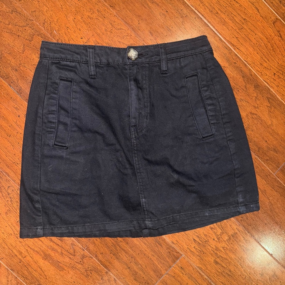 PacSun Blue Mini Cargo Skirt